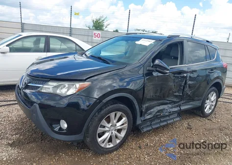 2013 Toyota Rav4 Limited from USA, damaged, VIN 2T3YFREV0DW006599
